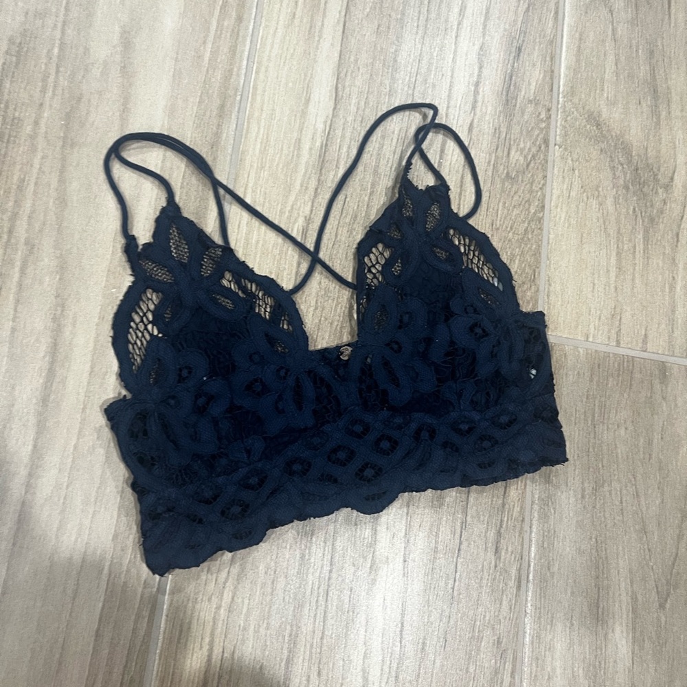 Free People Midnight Lace Bralette